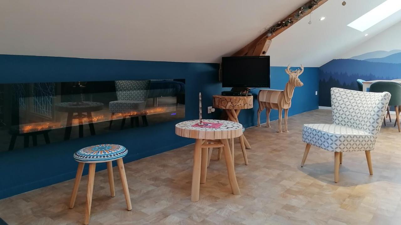 Monchateau Etoile, Hebergement Insolite Avec Spa Merlas Exterior foto