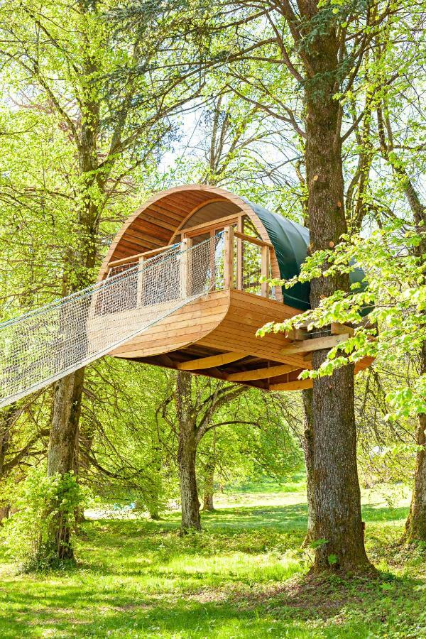 Monchateau Etoile, Hebergement Insolite Avec Spa Merlas Exterior foto